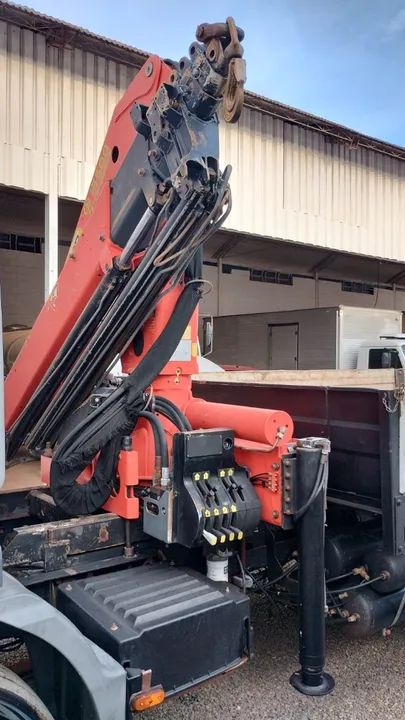 MBENZ ATEGO 2426  MUNCK GUINDASTE MADAL PALFINGER PKB 15 500 - Foto 11