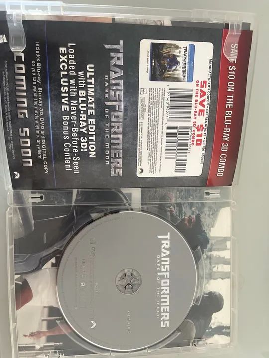 DVD Transformers - O lado escuro da lua( Versão EUA) com legenda em português  - Foto 3