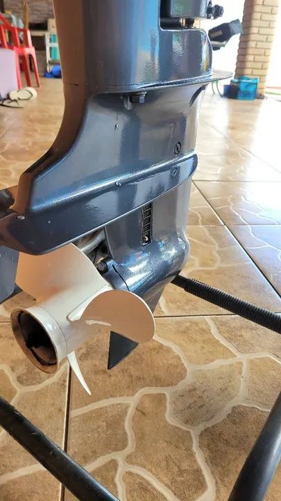 Motor popa yamaha 15h 2023 igual a um novo.  - Foto 4