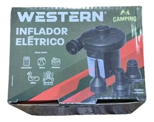 Inflador Eletrico Bomba Com 3 Bicos 127v 150w 2021/127 2