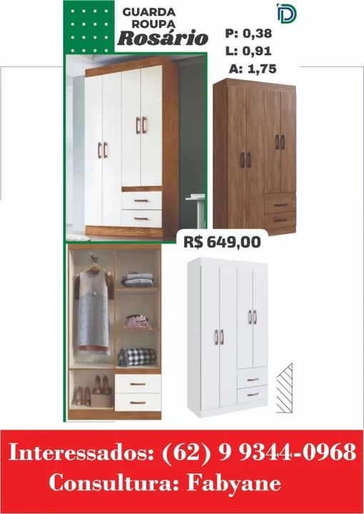 Guarda Roupa Rosario