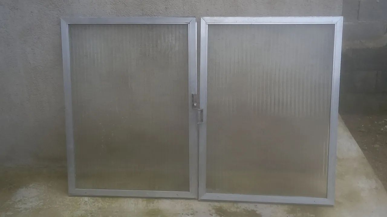 Porta de vidro + 2 Folhas Grande de Janelao  , leia o anuncio por gentileza - Foto 3