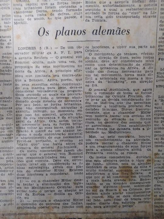 JORNAL DA 2° GUERRA MUNDIAL 2 Jornais completos  - Foto 2