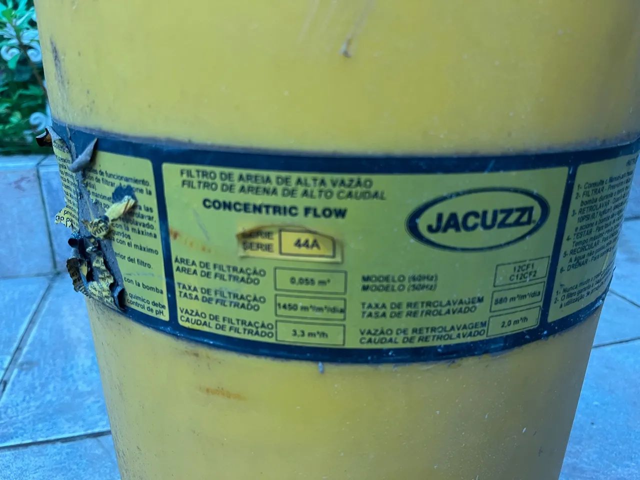 Filtro de areia para piscina usado - Foto 3