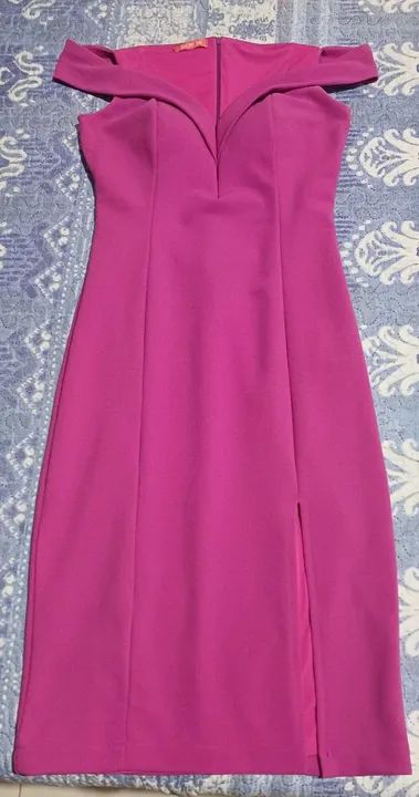 Vestido Rosa de Alça - Foto 2