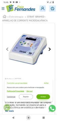 STRIAT IBRAMED - Aparelho para Eletroterapia. - Foto 5
