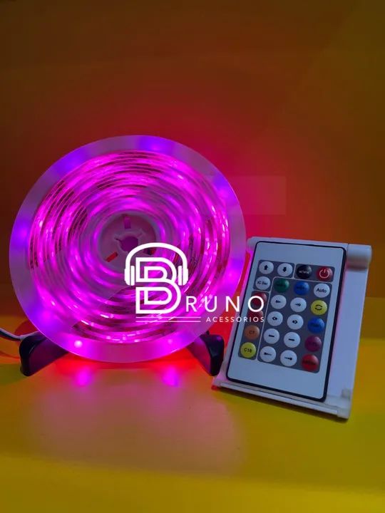 Fita Led USB digital C/ Controle - Foto 2