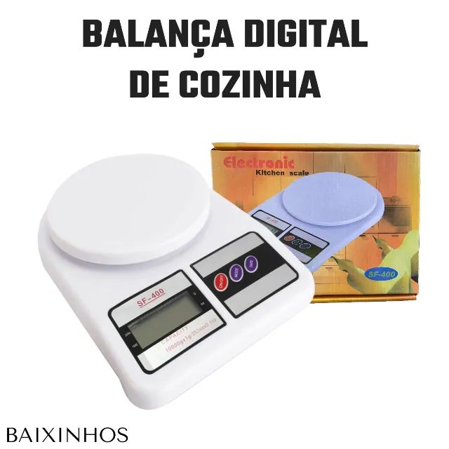 Balança Digital de Cozinha SF-400 até 10kg com Entrega Rápida! - Foto 6