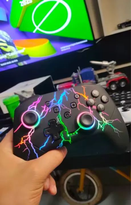 Controle para Nintendo Switch e PC - Data Frog - Novo - Foto 2