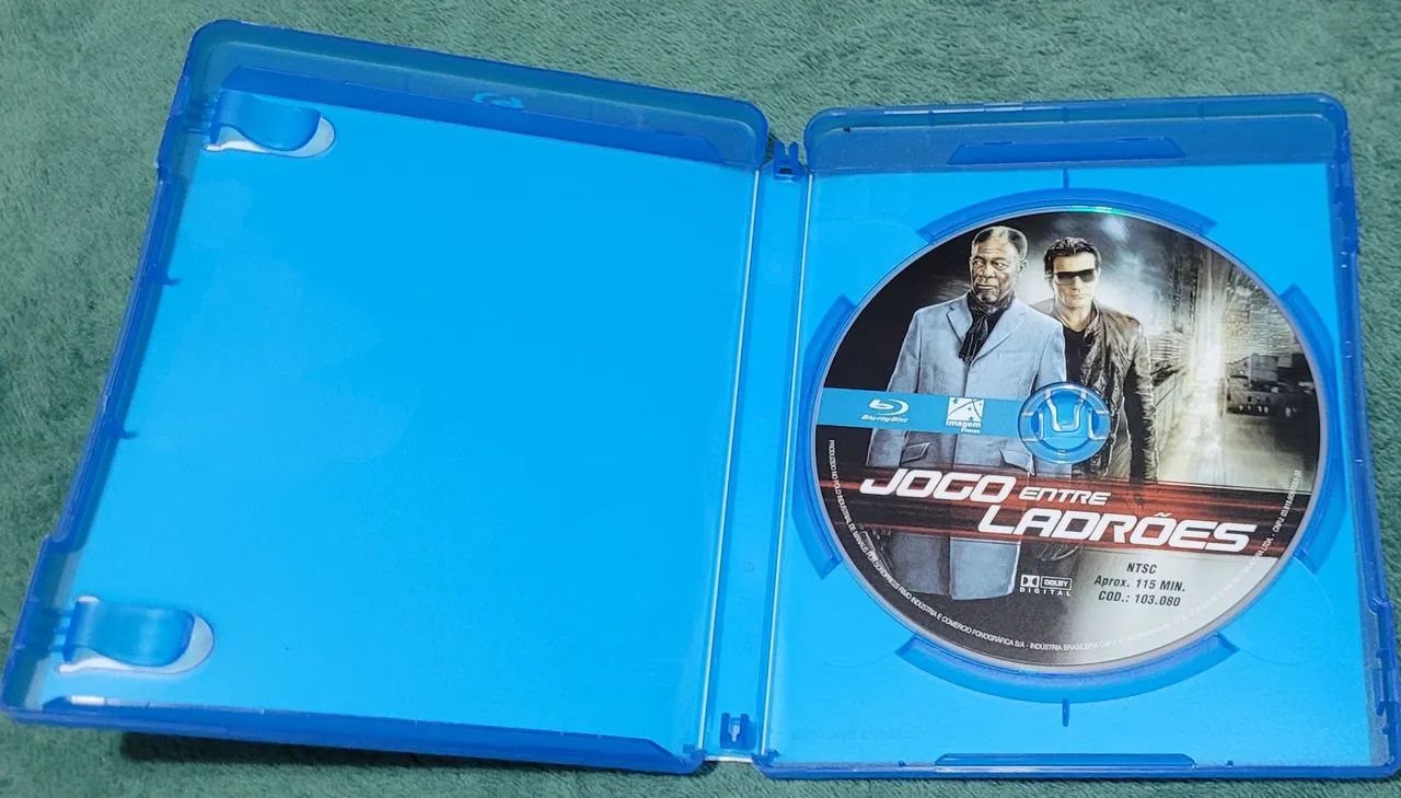 Bluy-Ray Disc Filme Jogo entre Ladrões. - Foto 3