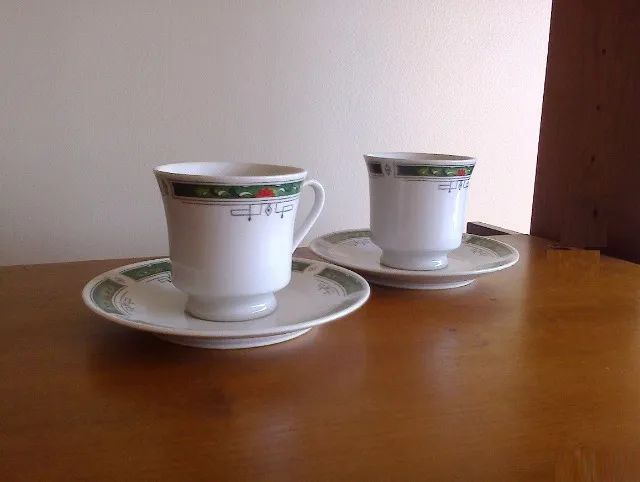 Xícaras Porcelana Chinesa Antigas Sem Uso - Preço do conjunto - Foto 5