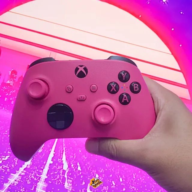 Controle Wireless Xbox Series S/X Deep Pink, Rosa | Com Garantia Microsoft - Foto 4