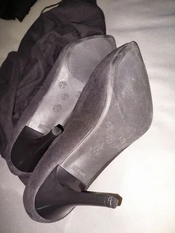 Bota cano alto Camurça n39 NOVA* - Foto 5