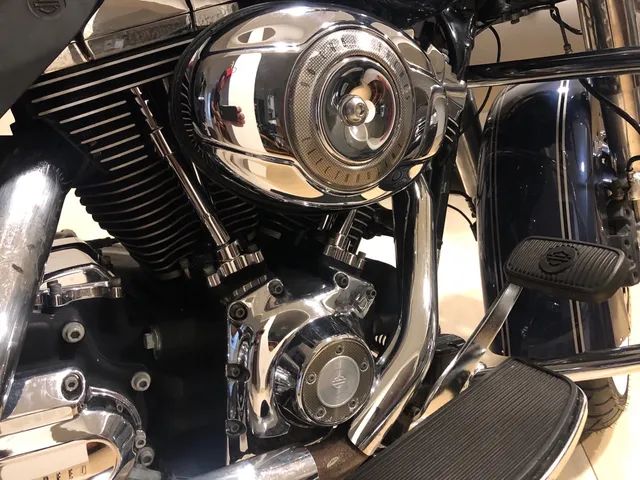 Raríssima HD azul pearl 2008 ultra Glide  - Foto 2