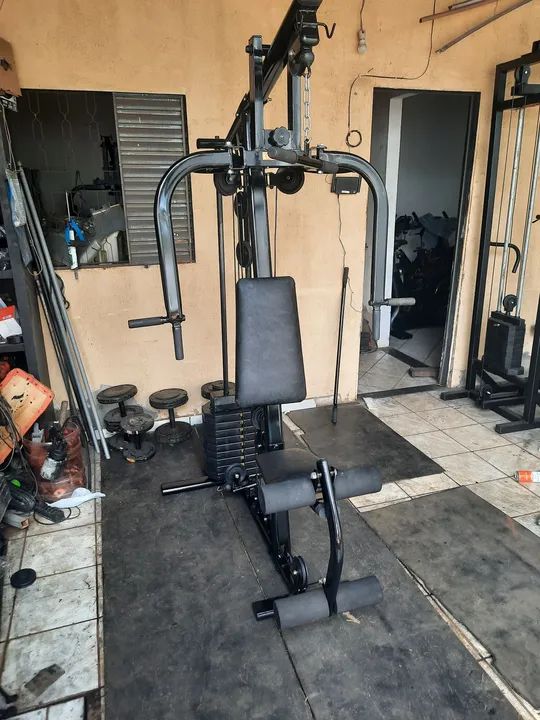 Estacao de musculação Dividi em 10x sem juros  - Foto 4