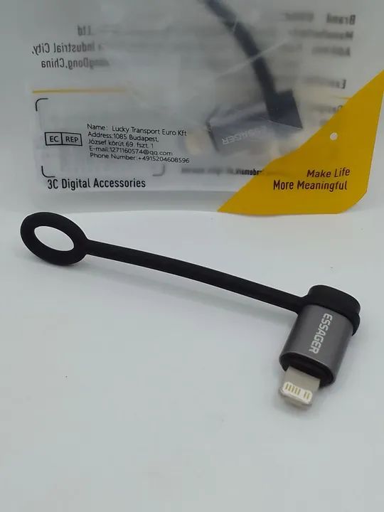 Essager adaptador otg tipo c para iPhone,material alumínio  - Foto 4