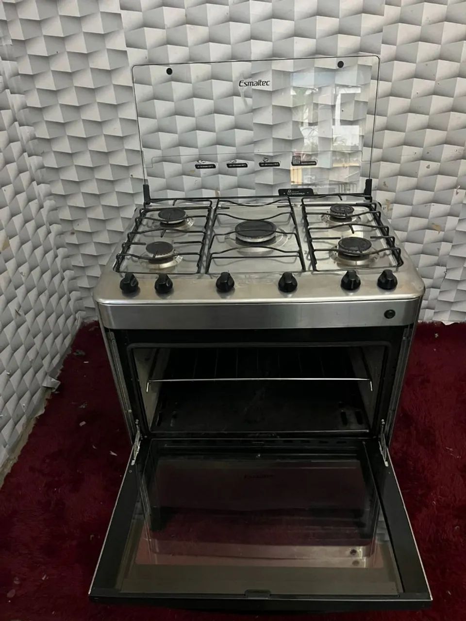 Fogão Esmaltec inox manual  - Foto 2