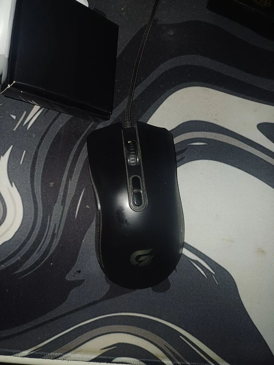 Mouse Fortrek Black Hawk 7200 de dpi com software rgb