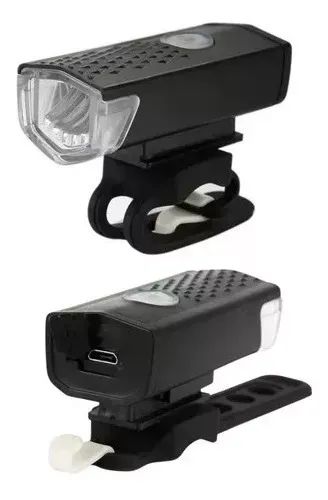 Kit Lanterna E Farol A Prova D'água Bicicleta Luz Ultra Led - Foto 4