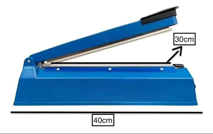 SELADORA MANUAL DE ALIMENTOS 30CM | 127V | COR AZUL - Foto 5