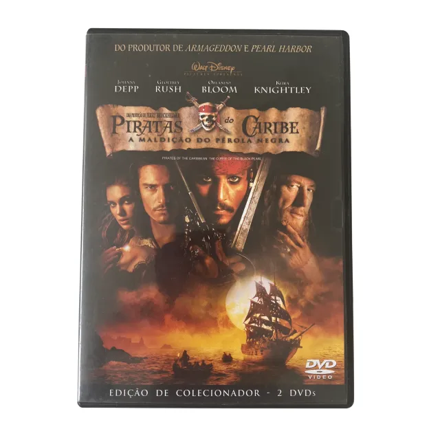 DVD Piratas Do Caribe 4 Navegando em Águas Misteriosas Original