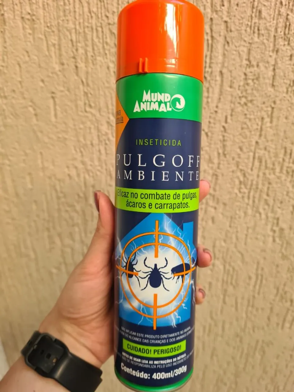 Pulguicida Ambiente Mundo Animal 400ml
