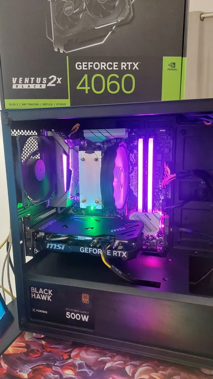 Cpu gamer ryzen 5 + RTX 4060