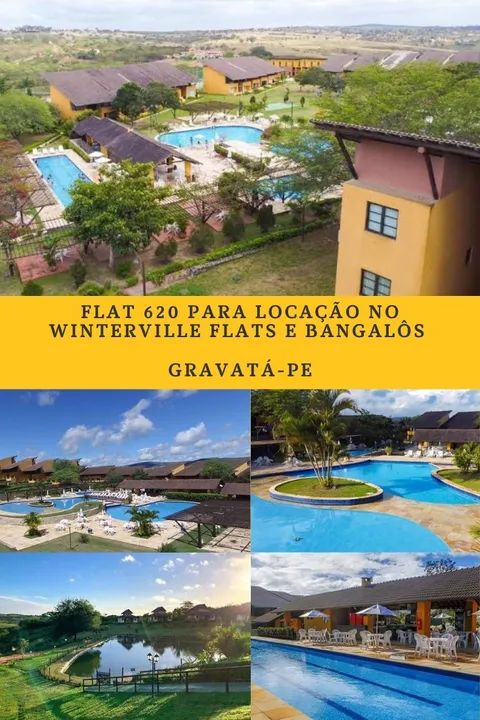 Flat 620 - Gravatá/PE VALOR PACOTE FINAL DE SEMANA SEXTA, SÁBADO E DOMINGO