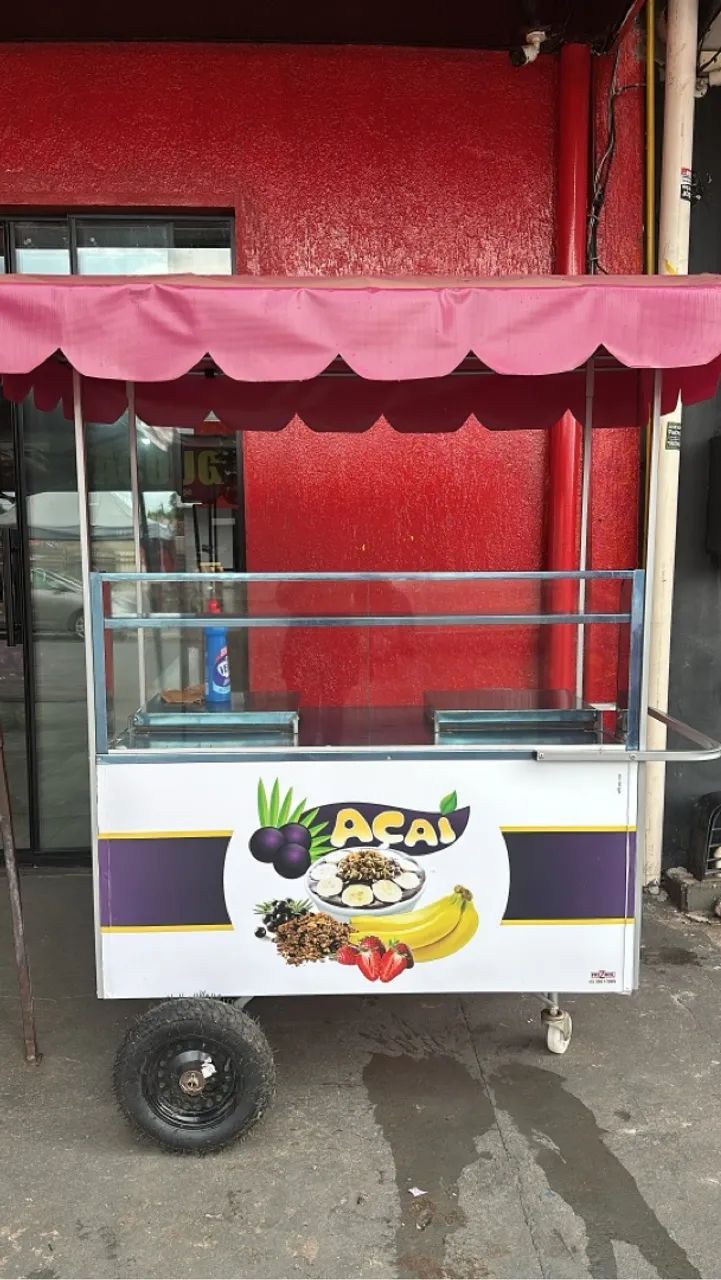 Carrinho de Açaí Completo - Pronto para o Sucesso!