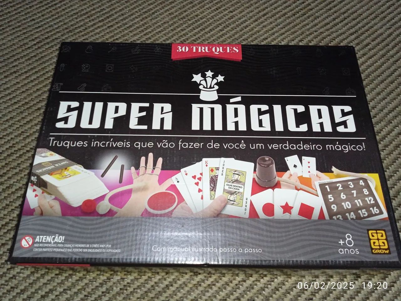 Jogo Super Mágicas da Grow  - Foto 2
