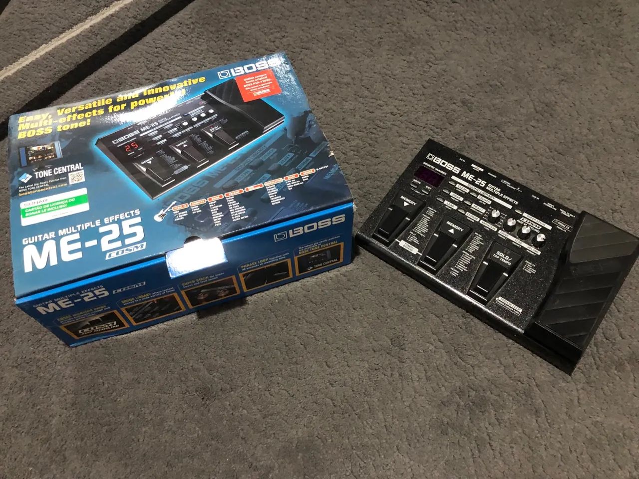 Pedal de Guitarra Multi-Efeitos Boss ME-25