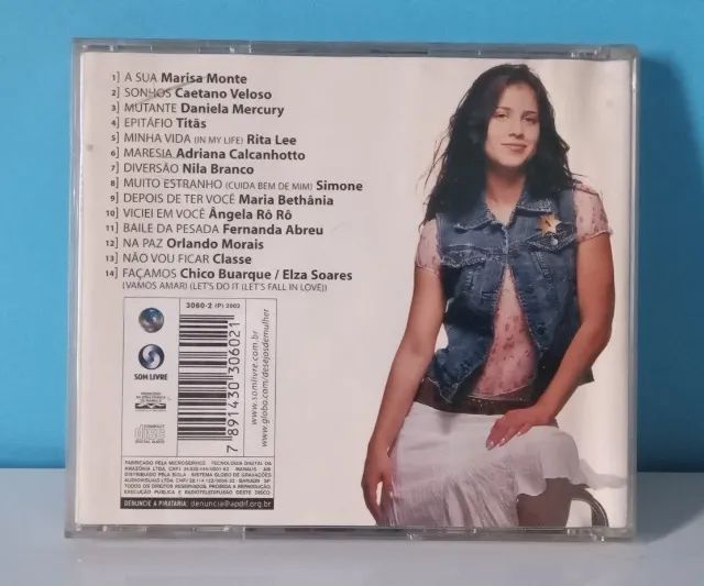 CD Novela Desejos de Mulher - 2002 - Foto 2