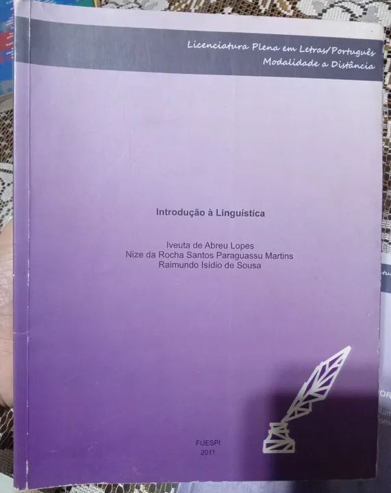 2 livros universitários para licenciatura plena em letras/português - Foto 3