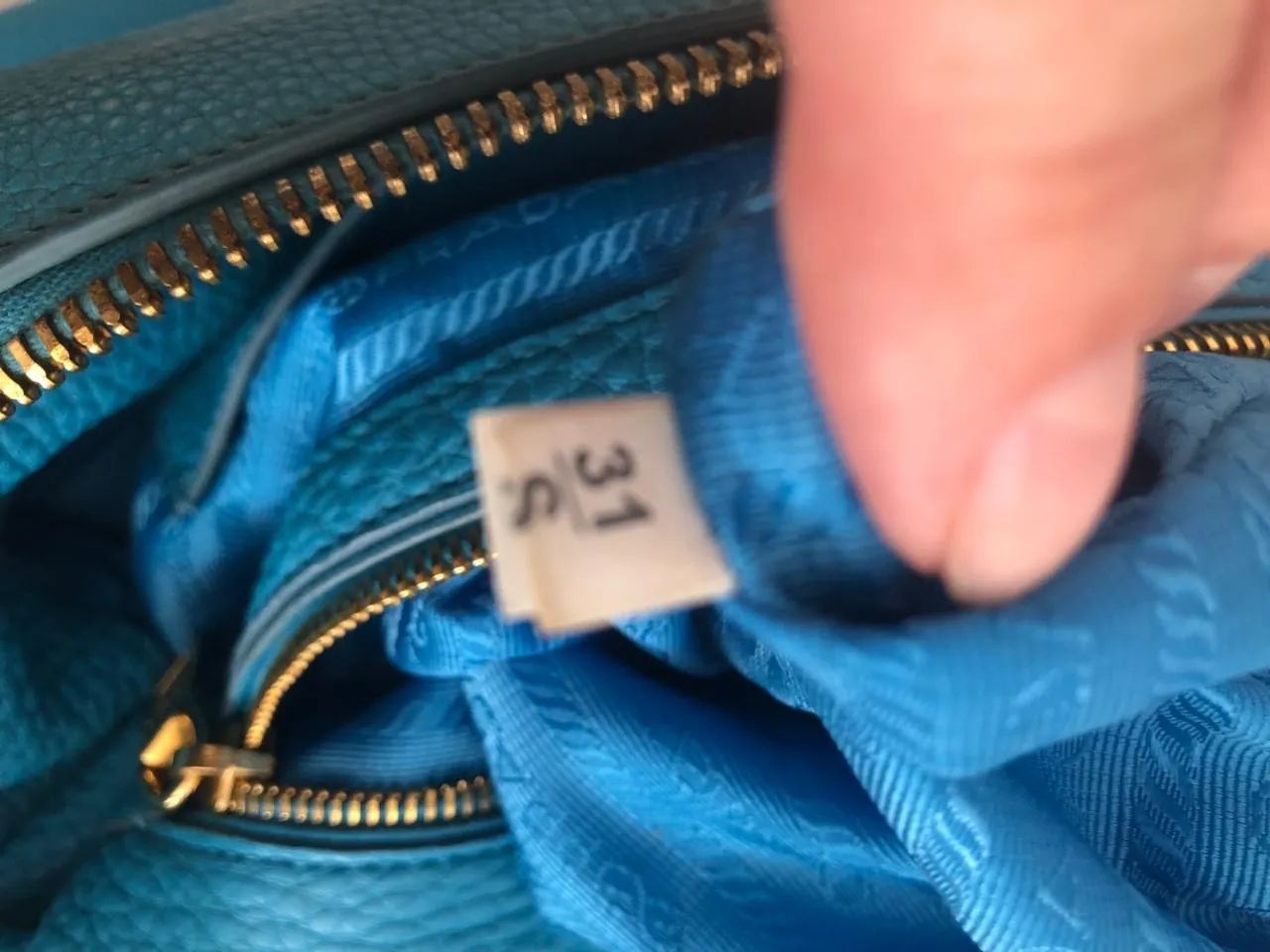 Bolsa Prada Azul - Foto 2