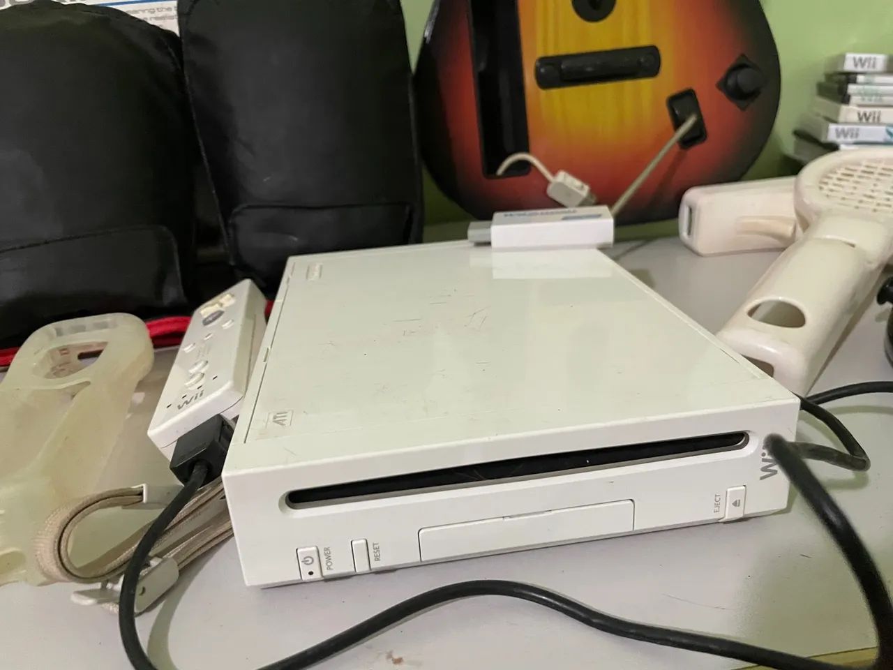 Wii com diversos acessórios e jogos - Foto 4