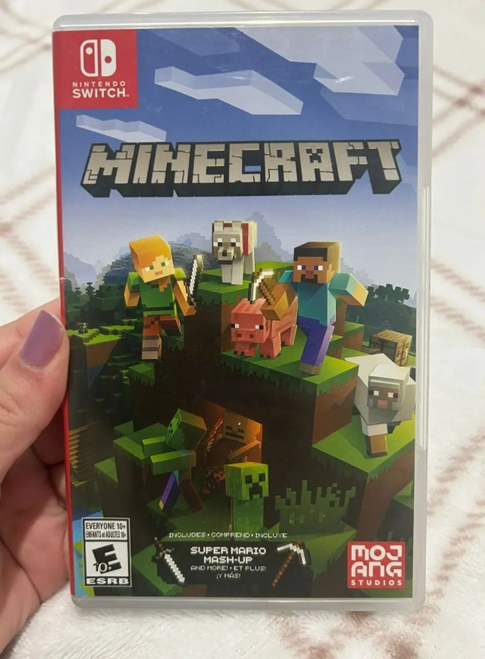 Minecraft Nintendo Switch - Jogos de Vídeo Game - Restinga, Porto Minecraft Nintendo Switch - Jogos de Vídeo Game - Restinga, Porto