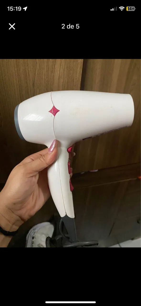 Vendo secador de cabelo dois meses de uso  - Foto 5