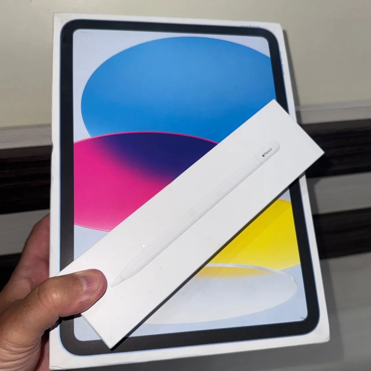 Ipad 10 64Gb cor Azul com Apple Pencil ambos Lacrados !