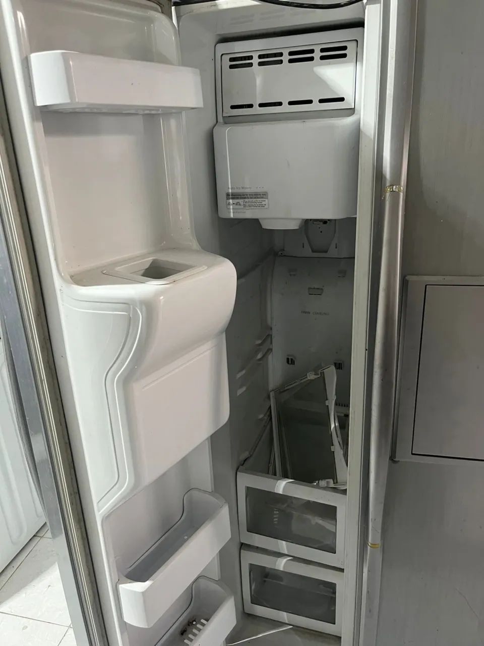 Geladeira sansung side-by-side 220 V (com defeito) - Foto 5