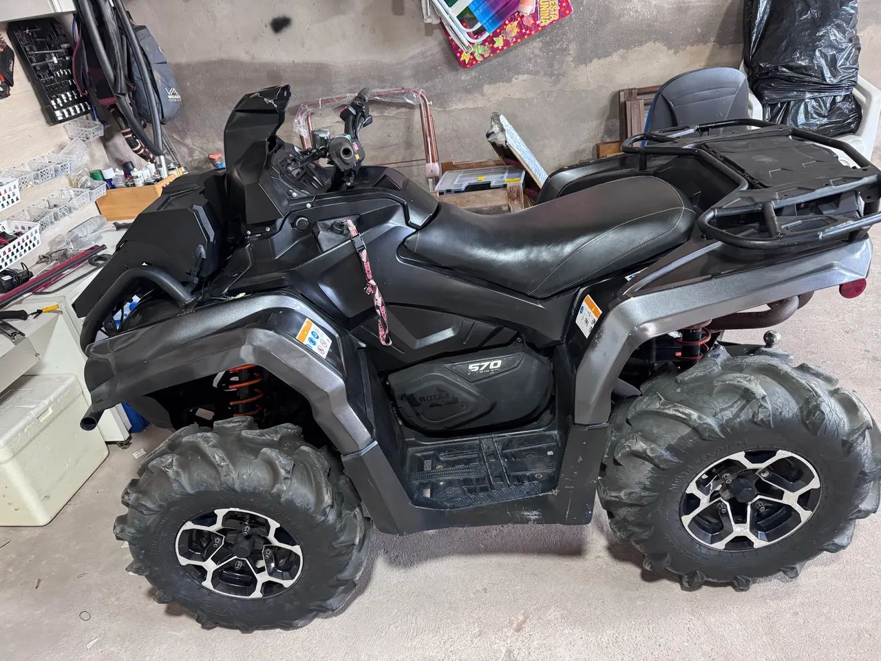 QUADRICICLO MARCA BRP, MODELO CANAM ATV, VERSAO OUTLANDER XMR 570EFI