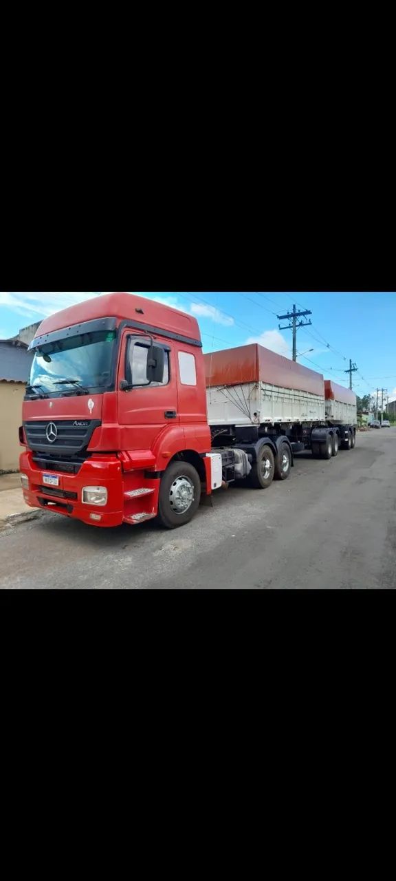 Vendo BI caçamba 2011 com os pneus carreta top 140.000 ) e um cavalo axor zerado) - Foto 3