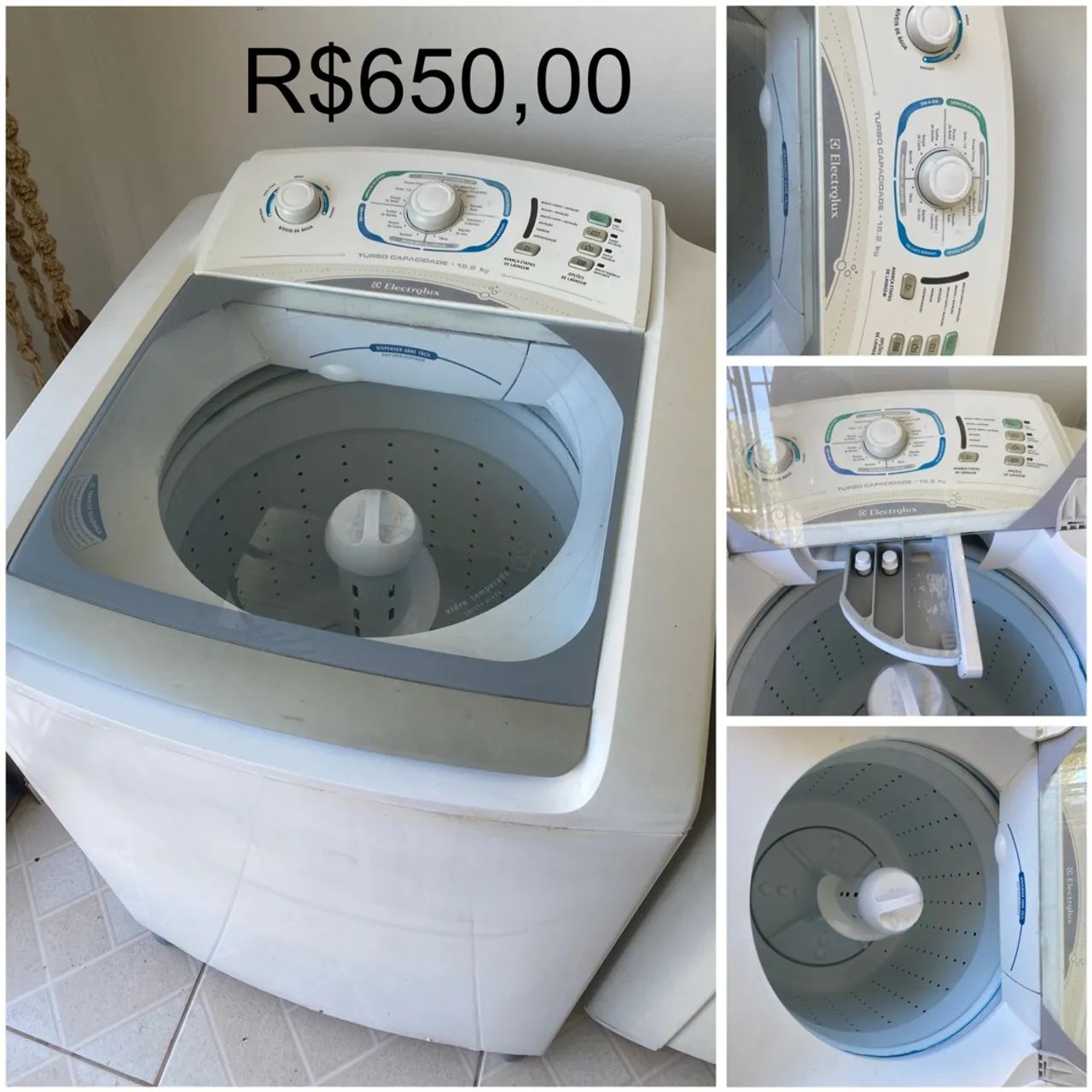 Máquina de Lavar Roupa usadas revisadas