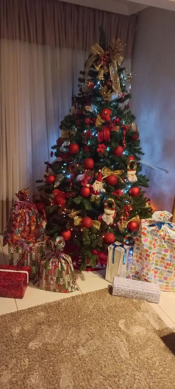 Árvore de Natal 2m + Bolas e laços - Foto 4