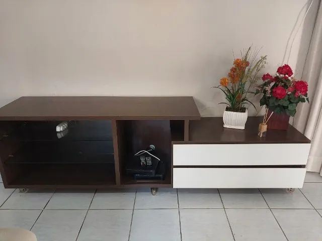 RACK PARA SALA EM MDF - Foto 2