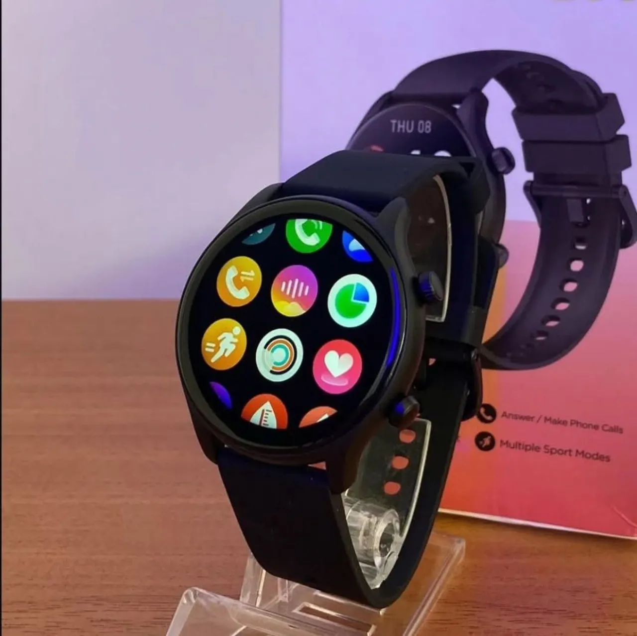 Relógio Smartwatch Zeblaze Btalk 3 Plus Á Prova Dágua  - Foto 2