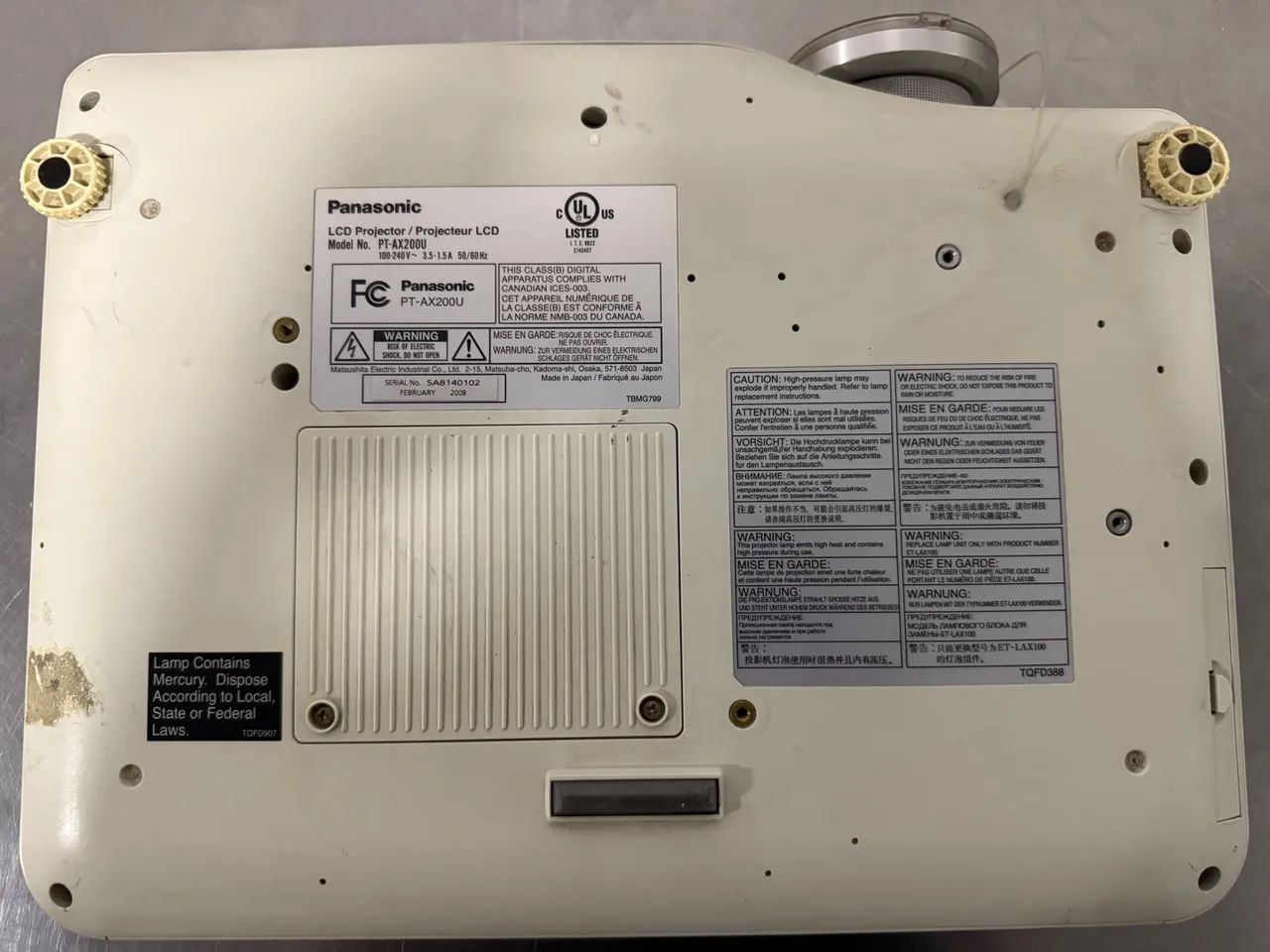 Projetor Panasonic  - Foto 3