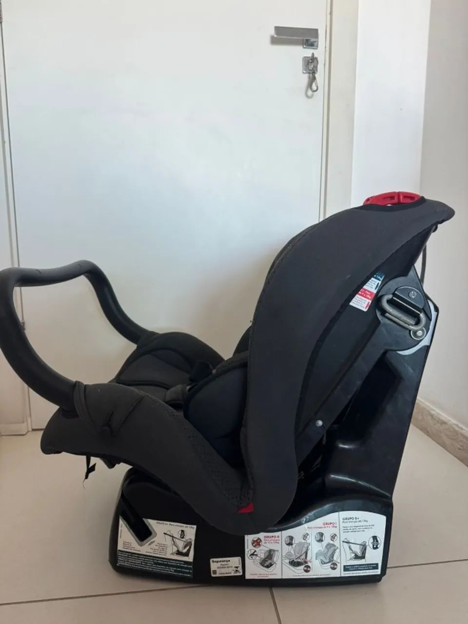 Cadeira para Auto Burigotto Matrix Evolution - semi nova - Foto 2