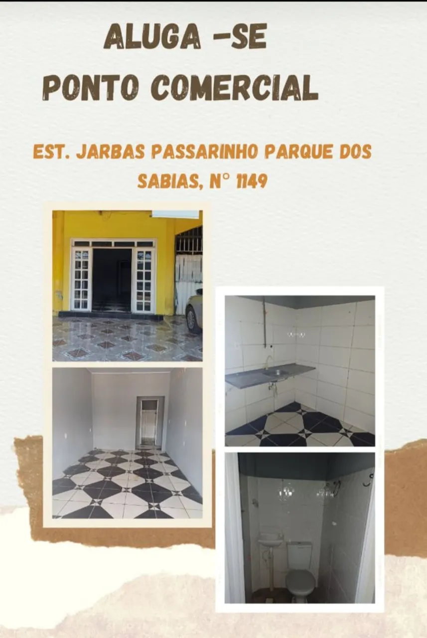 Aluga se ponto comercial