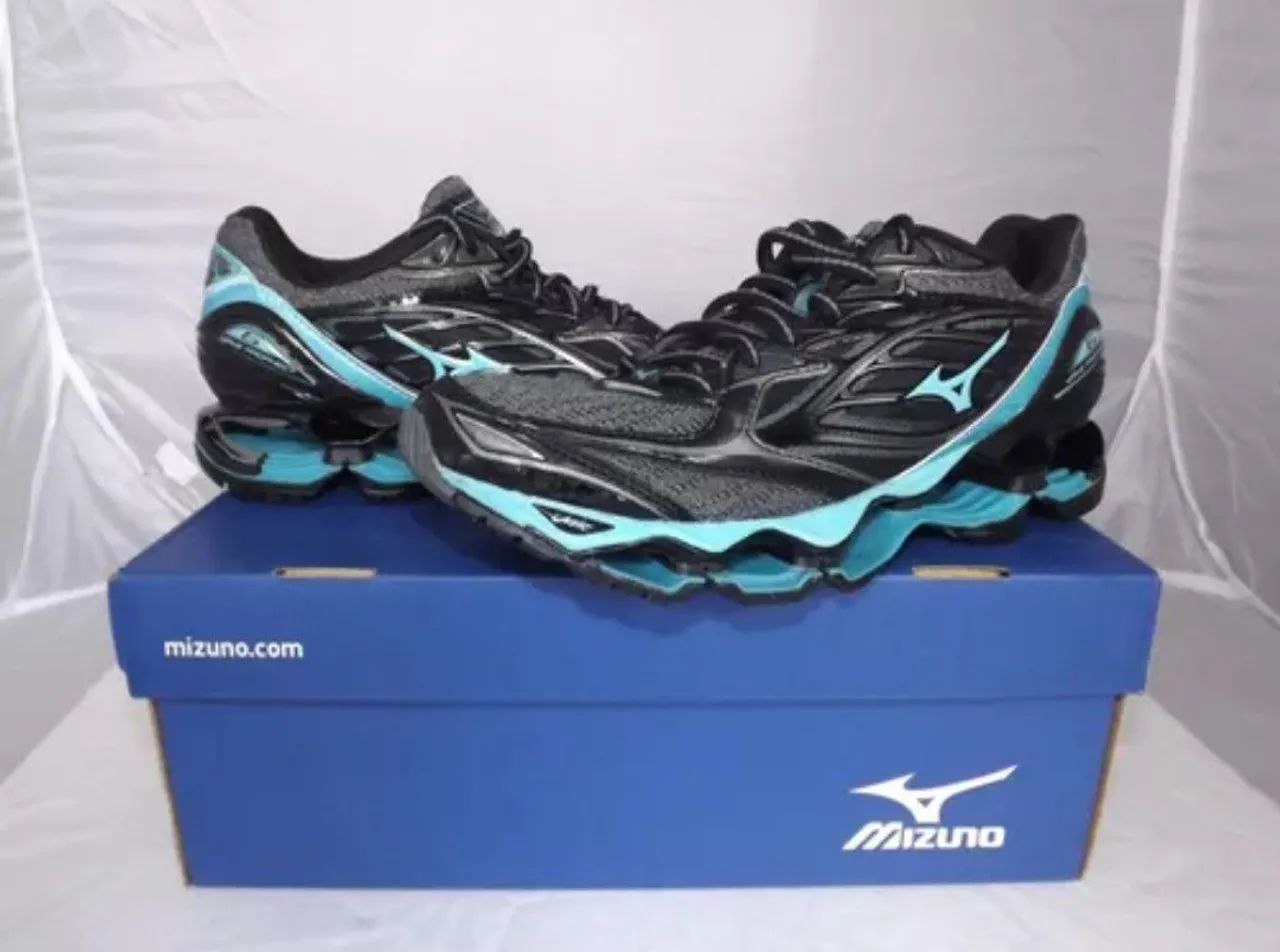 Tênis Mizuno Wave Prophecy 6 - Azul - Novo - Calçados - Parque das