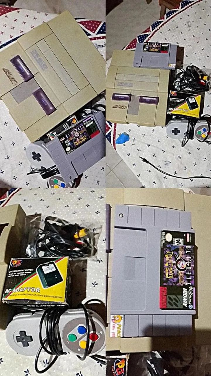 Vídeo game super Nintendo 